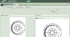 Desktop Screenshot of brandoncornwell.deviantart.com