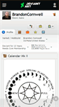 Mobile Screenshot of brandoncornwell.deviantart.com