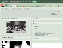 Tablet Screenshot of oktarrr.deviantart.com