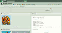Desktop Screenshot of naverafuerbrand.deviantart.com