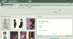 Desktop Screenshot of everyday-dream.deviantart.com