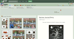 Desktop Screenshot of maylar.deviantart.com