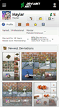 Mobile Screenshot of maylar.deviantart.com