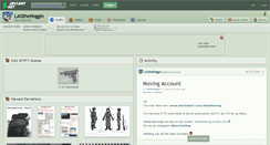 Desktop Screenshot of lagthenoggin.deviantart.com