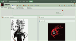 Desktop Screenshot of darkslyfox.deviantart.com