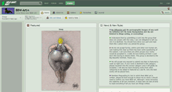 Desktop Screenshot of bbw-art.deviantart.com