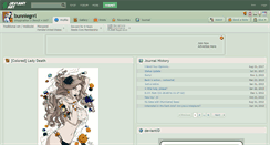 Desktop Screenshot of bunniegrrl.deviantart.com