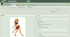 Desktop Screenshot of dark-clover.deviantart.com