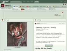 Tablet Screenshot of naruto32.deviantart.com