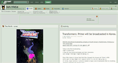 Desktop Screenshot of dark-wildcat.deviantart.com