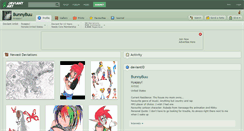 Desktop Screenshot of bunnybuu.deviantart.com