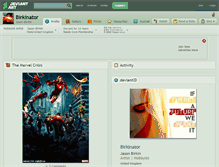 Tablet Screenshot of birkinator.deviantart.com