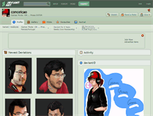 Tablet Screenshot of conceicao.deviantart.com