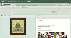 Desktop Screenshot of naderbellal.deviantart.com