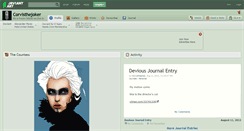 Desktop Screenshot of corvisthejoker.deviantart.com