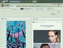 Tablet Screenshot of olvium.deviantart.com