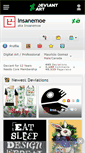 Mobile Screenshot of insanemoe.deviantart.com