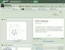 Tablet Screenshot of fatthoron.deviantart.com