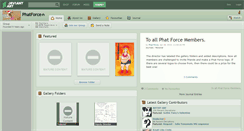 Desktop Screenshot of phatforce.deviantart.com