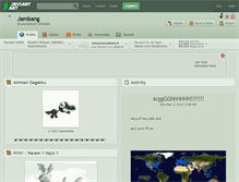 Tablet Screenshot of jambang.deviantart.com