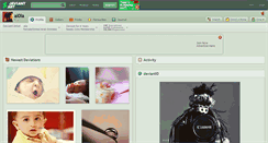 Desktop Screenshot of al0la.deviantart.com