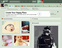 Tablet Screenshot of al0la.deviantart.com