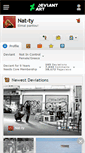 Mobile Screenshot of nat-ty.deviantart.com