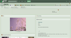 Desktop Screenshot of cherrytv.deviantart.com