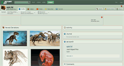 Desktop Screenshot of epic3d.deviantart.com