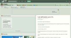 Desktop Screenshot of fivetro.deviantart.com