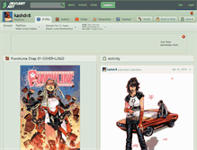 Tablet Screenshot of kashdv8.deviantart.com