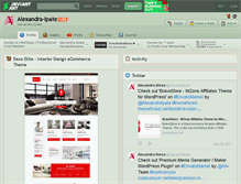 Tablet Screenshot of alexandra-ipate.deviantart.com