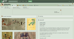 Desktop Screenshot of juliancallos.deviantart.com