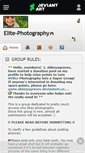 Mobile Screenshot of elite-photography.deviantart.com