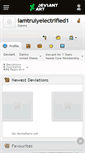 Mobile Screenshot of iamtrulyelectrified1.deviantart.com