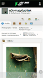 Mobile Screenshot of n0twhaty0uthink.deviantart.com