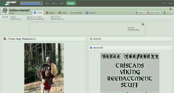 Desktop Screenshot of hollow-reenact.deviantart.com