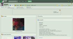 Desktop Screenshot of drissori.deviantart.com