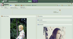 Desktop Screenshot of misteory.deviantart.com