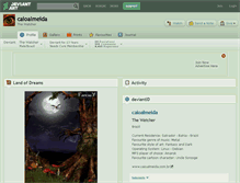 Tablet Screenshot of caioalmeida.deviantart.com