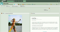Desktop Screenshot of ninnu-chan.deviantart.com