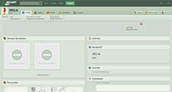 Desktop Screenshot of kroja.deviantart.com