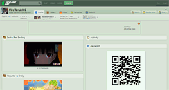 Desktop Screenshot of firetanuki02.deviantart.com