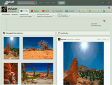 Tablet Screenshot of dyfuzor.deviantart.com