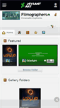 Mobile Screenshot of filmographers.deviantart.com