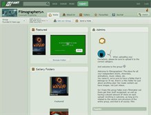 Tablet Screenshot of filmographers.deviantart.com