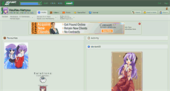 Desktop Screenshot of hauhau-hanyuu.deviantart.com