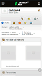 Mobile Screenshot of dalton44.deviantart.com