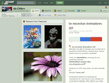 Tablet Screenshot of da-chile.deviantart.com