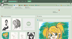 Desktop Screenshot of burikku.deviantart.com